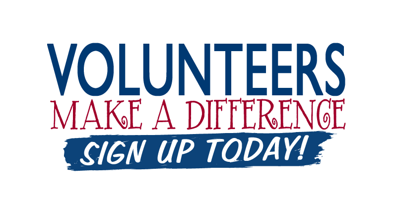 volunteer sign up now